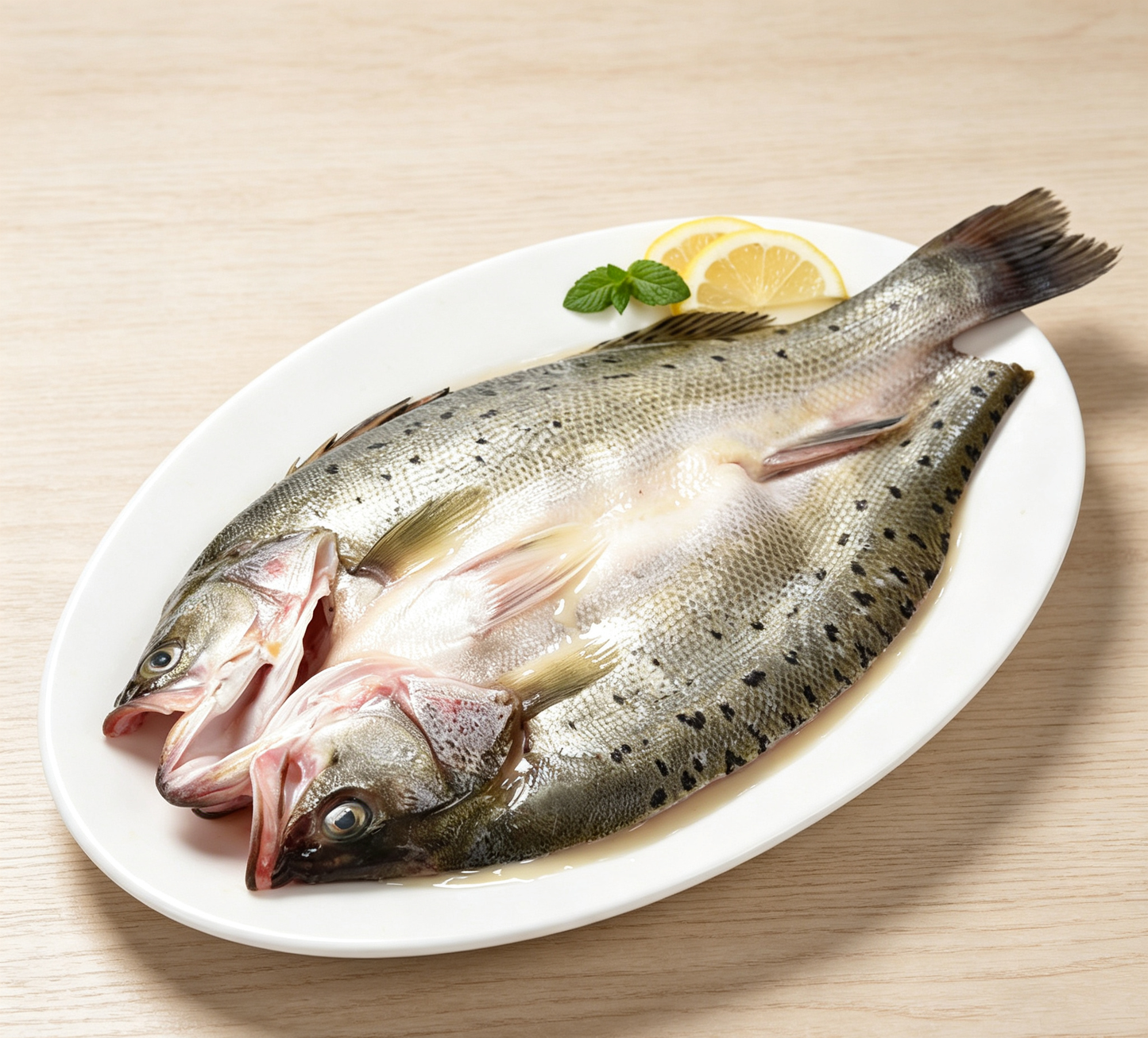 Freshly Steamed Whole Fish: A Gourmet Delight
